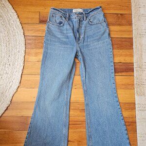 Abercrombie High Rise Vintage Flare Size 25 Short